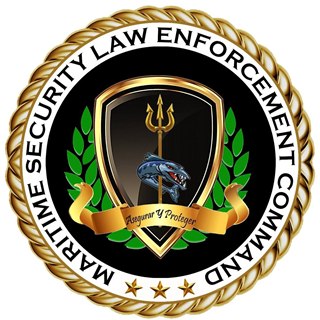 Maritime Security Law Enforcement Command (MARSLEC) logo